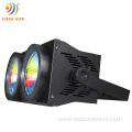 COB 2Eyes White+Warm White+LED Blinder with Strip Light